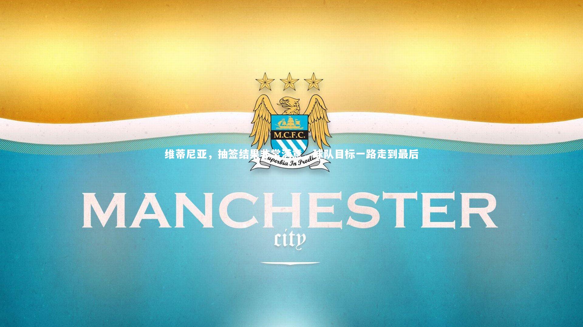 维蒂尼亚，抽签结果非常满意，球队目标一路走到最后